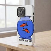 Pink Floyd Phone Case - Wish You Were Here lost souls in Fish Bowl Doodle Art