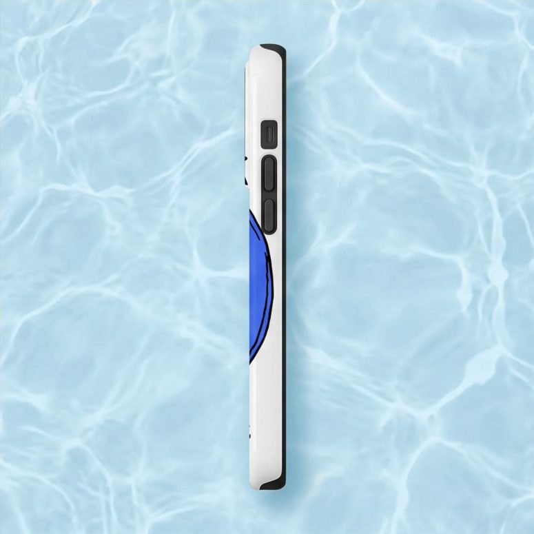 Pink Floyd Phone Case - Wish You Were Here lost souls in Fish Bowl Doodle Art
