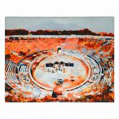 Pink Floyd Rug - This is where the magic happens Pink Floyd in Pompeii Painting