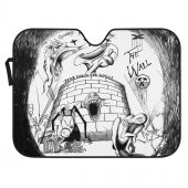 Pink Floyd Auto Sun Shade - Goodbye Blue Sky Tear Down The Wall
