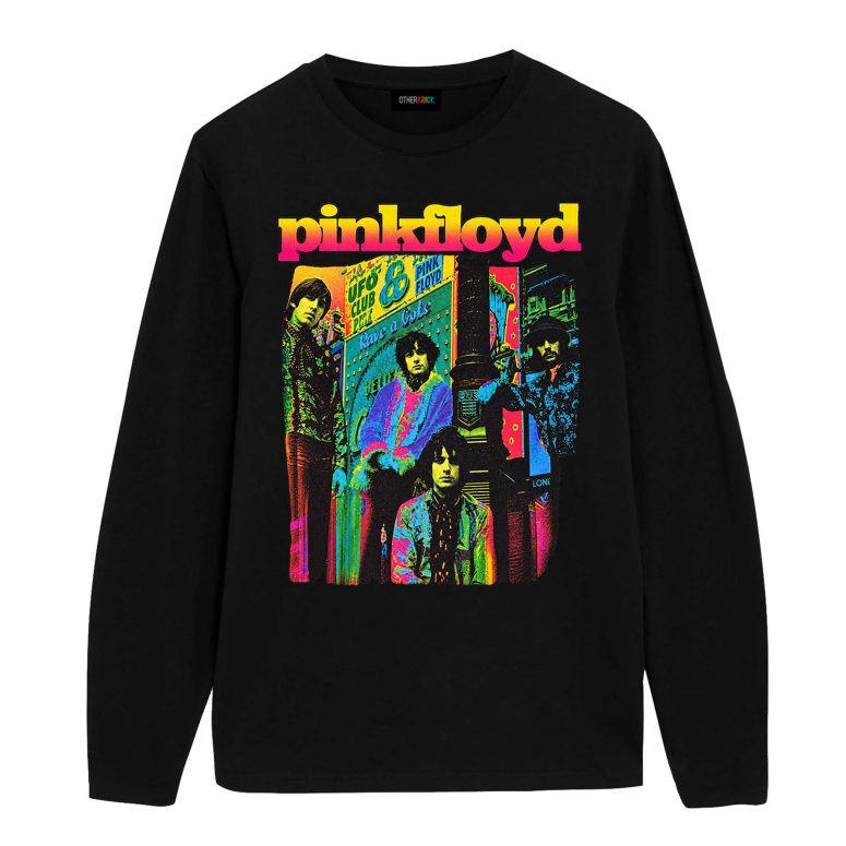 Pink Floyd Shirt - Psychedelic Colors Members