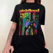 Pink Floyd Shirt - Psychedelic Colors Members