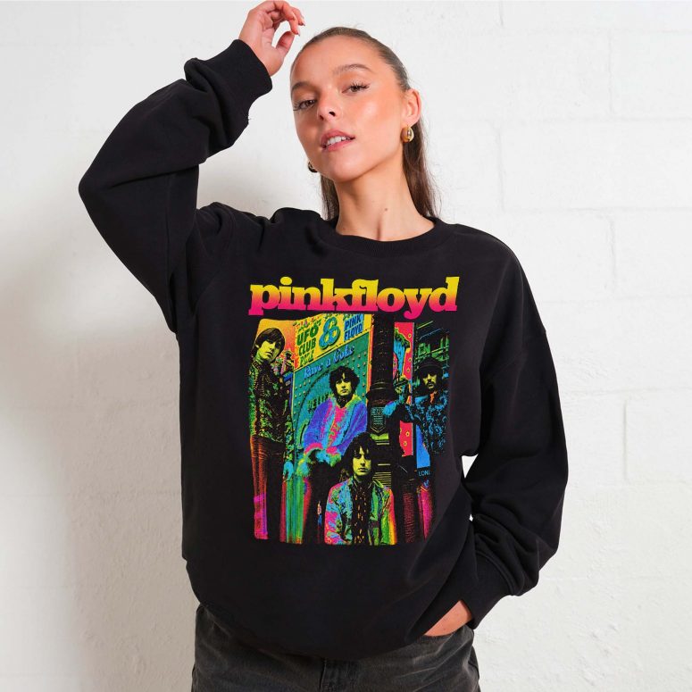 Pink Floyd Shirt - Psychedelic Colors Members