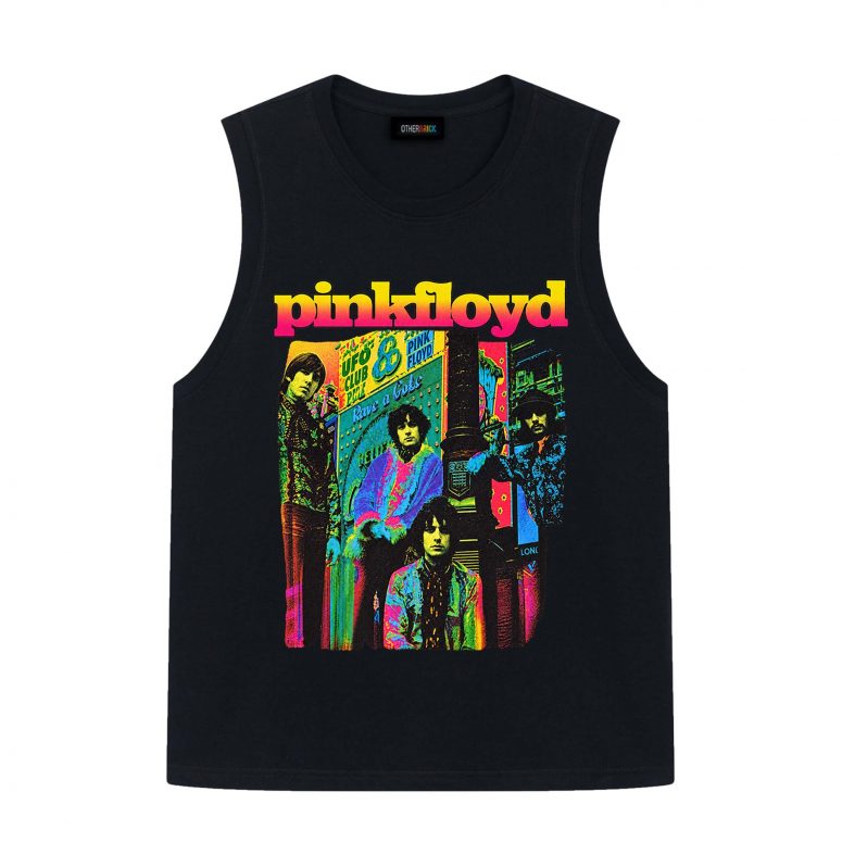 Pink Floyd Shirt - Psychedelic Colors Members