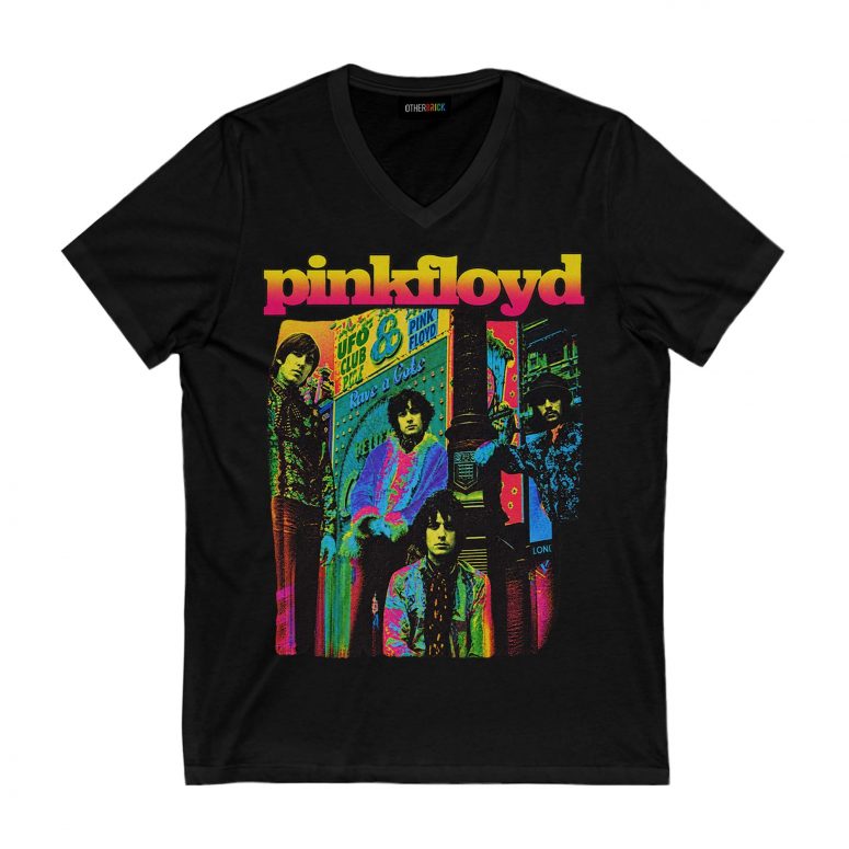 Pink Floyd Shirt - Psychedelic Colors Members