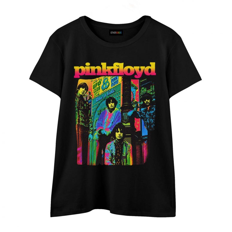 Pink Floyd Shirt - Psychedelic Colors Members
