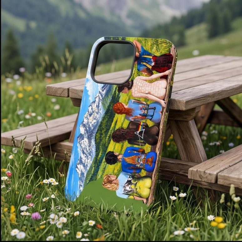 Pink Floyd Phone Case - Back Art in the Valley