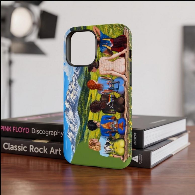 Pink Floyd Phone Case - Back Art in the Valley