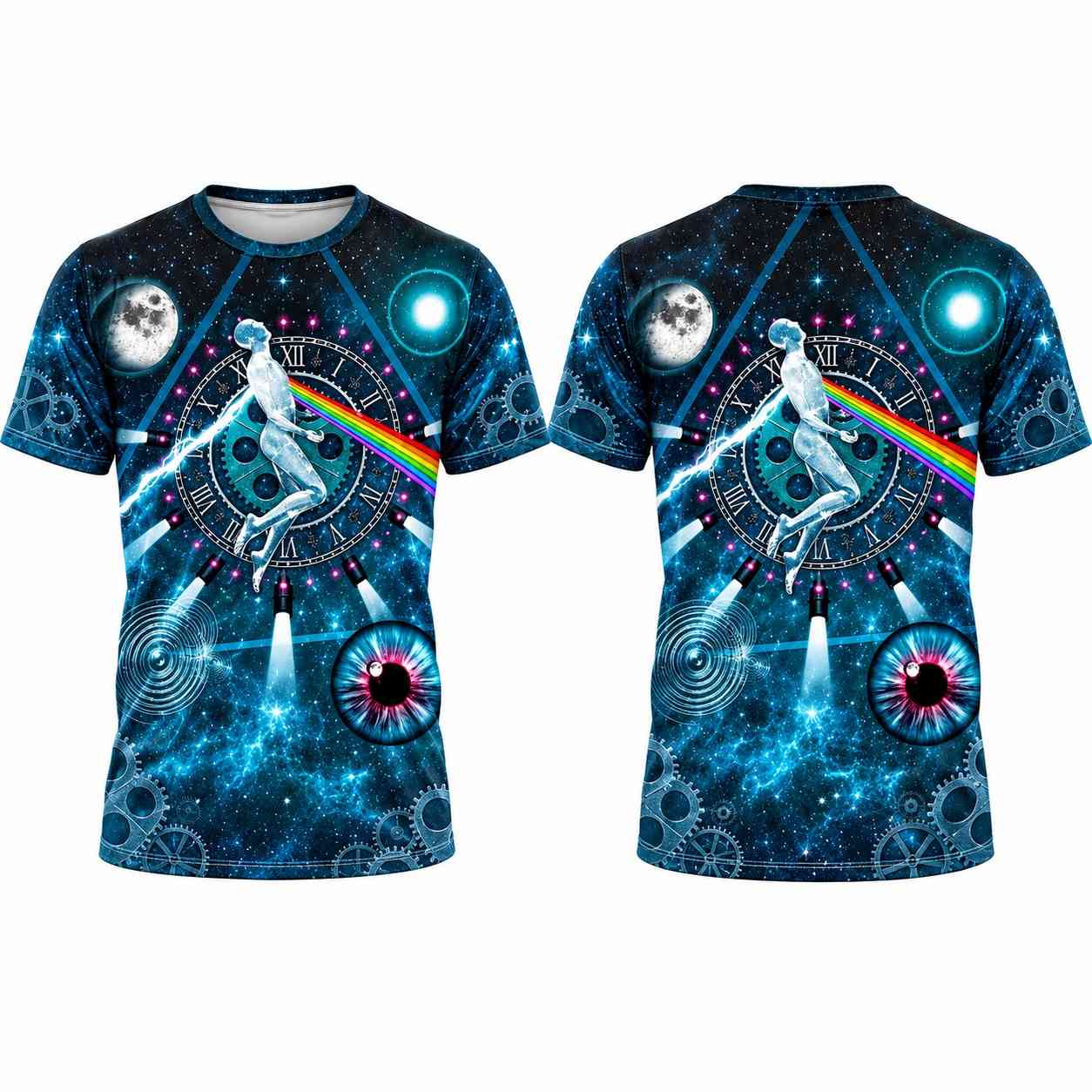 Pink Floyd Shirt - Time Dark Side Of The Moon Pulse Cosmic Ballet Pink Floyd Shirt - Time Dark Side Of The Moon Pulse Cosmic Ballet
