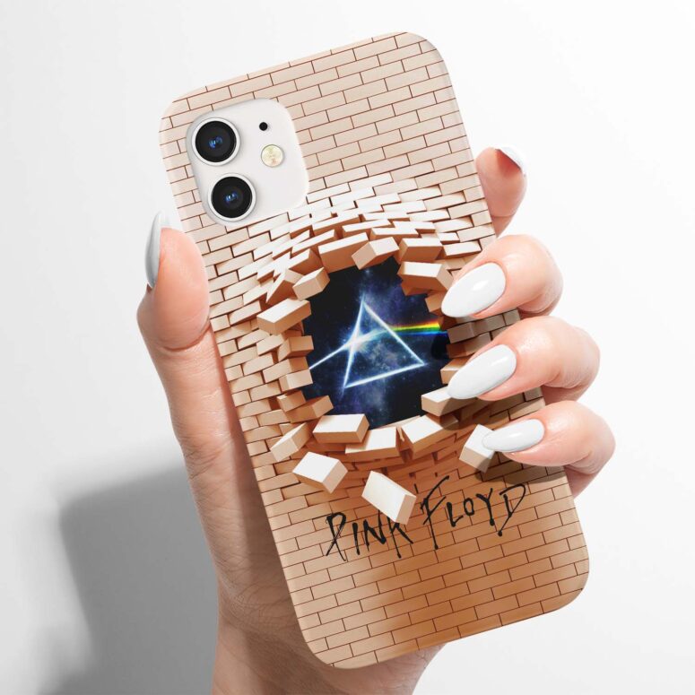 Pink Floyd Phone Case - Dark Side Of the Moon Break Wall