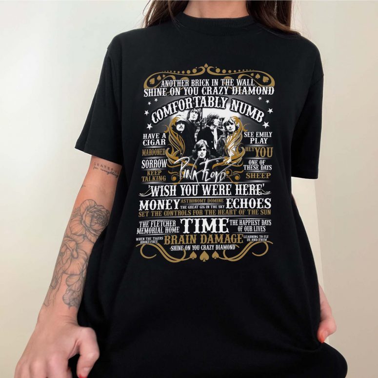 All Time Together All Song Music Pink Floyd Shirt All Time Together All Song Music Pink Floyd Shirt