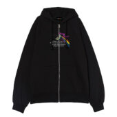 All Your Life Will Ever Be Pink Floyd Breathe Lyric Front Ziphoodie Black - OtherBrick