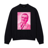 Andy Griffith Pink Floyd Front Sweatshirt Black - OtherBrick