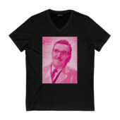 Andy Griffith Pink Floyd Front Vneck Black - OtherBrick