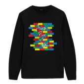 Another Brick In The Wall Pink Floyd Front Longsleeve Black - OtherBrick