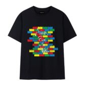 Another Brick In The Wall Pink Floyd Front Tshirt Black - OtherBrick