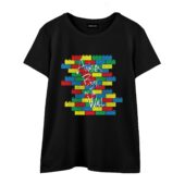Another Brick In The Wall Pink Floyd Front Wtee Black - OtherBrick