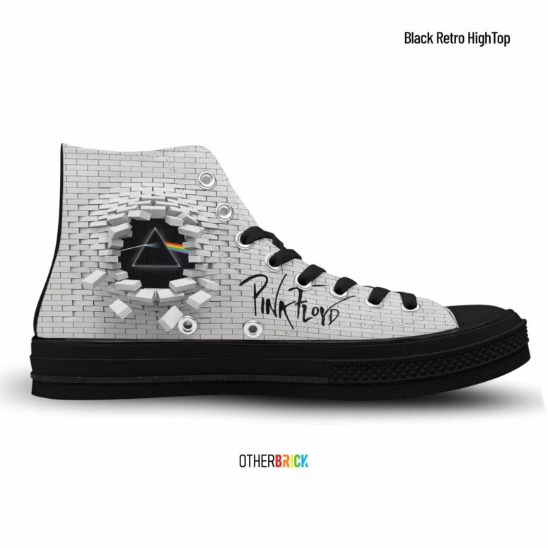 Another Brick in the Wall 3D - Pink Floyd Canvas Shoes