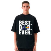 Best Dad Ever Dark Side Of The Moon Front Shirt Man Black - OtherBrick