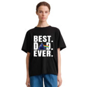 Best Dad Ever Dark Side Of The Moon Front Shirt Woman Black - OtherBrick