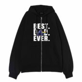 Best Dad Ever Dark Side Of The Moon Front Ziphoodie Black - OtherBrick