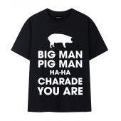 Pink Floyd Shirt - Big Man, Pig Man, ha ha Charade You Are