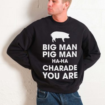 Pink Floyd Shirt - Big Man, Pig Man, ha ha Charade You Are