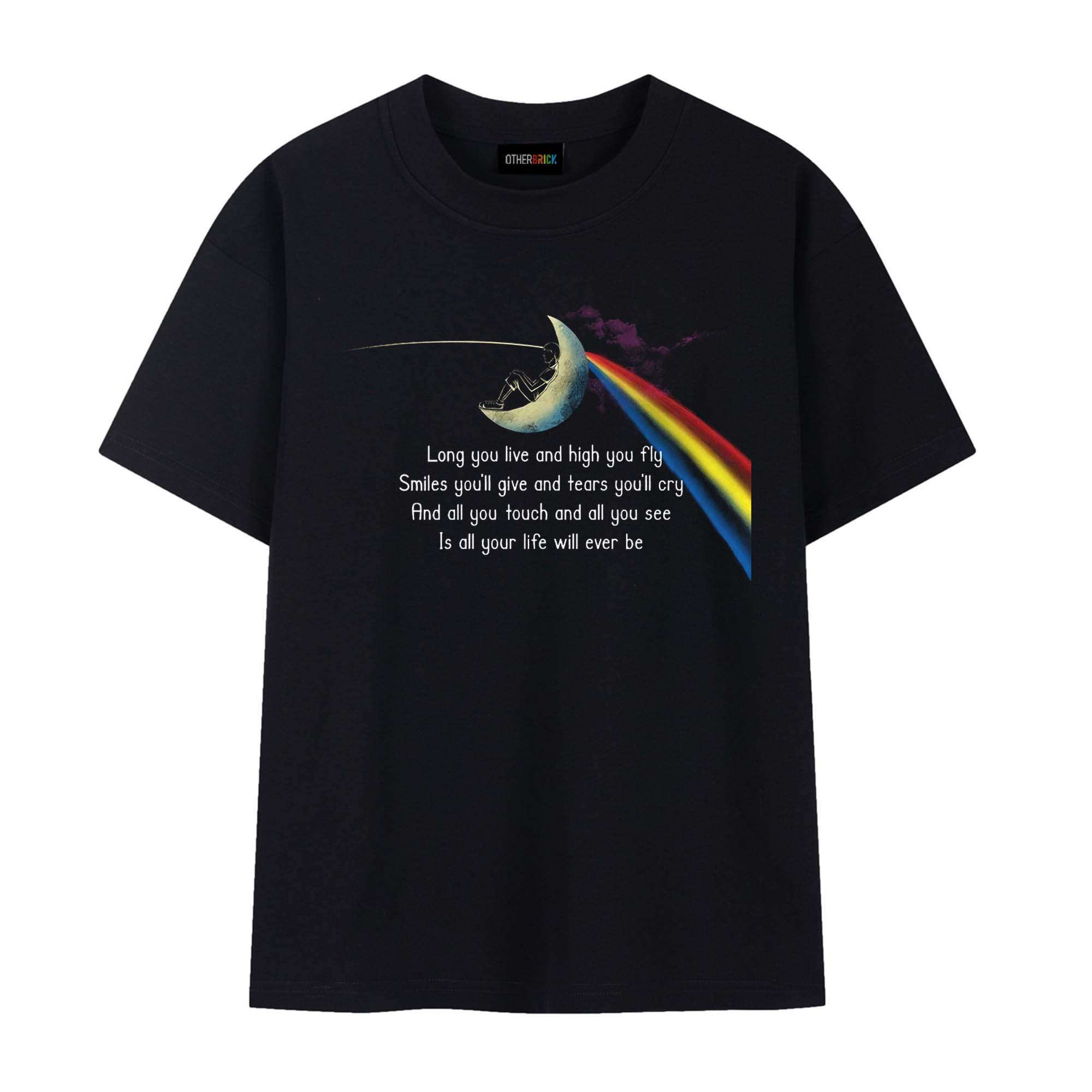 Pink Floyd Shirt - Breathe Lyric DSOTM All Your Life Will Ever Be Pink Floyd Shirt - Breathe Lyric DSOTM All Your Life Will Ever Be