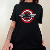 Captain Autism Dark Side Of The Moon Front Shirt Woman Black - OtherBrick