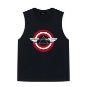 Captain Autism Dark Side Of The Moon Front Tank Black - OtherBrick