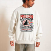Dsotm Tour Carnegie Hall New York 1972 Front Man Sweater White - OtherBrick