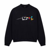 Dark Side Of The Reading Rainbow Pink Floyd Front Sweatshirt Black - OtherBrick