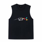 Dark Side Of The Reading Rainbow Pink Floyd Front Tank Black - OtherBrick