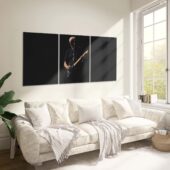David Gilmour Pink Floyd Canvas 3pcs - OtherBrick