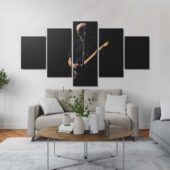 David Gilmour Pink Floyd Canvas 5pcs - OtherBrick