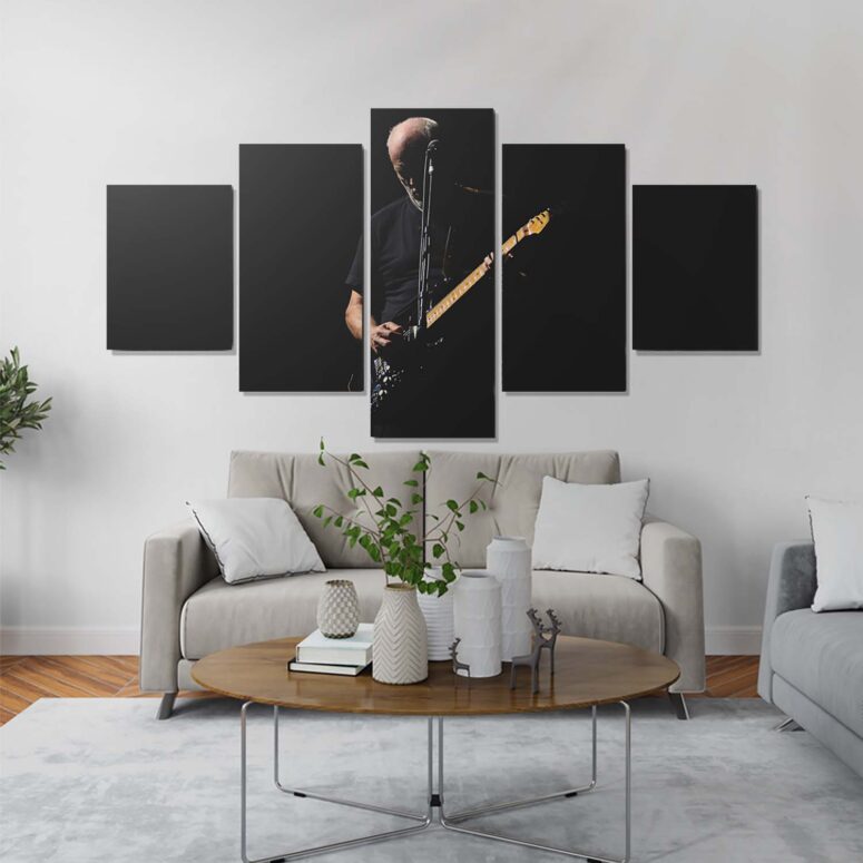 David Gilmour Performing Pink Floyd Canvas