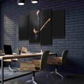 David Gilmour Pink Floyd Canvas4pcs - OtherBrick