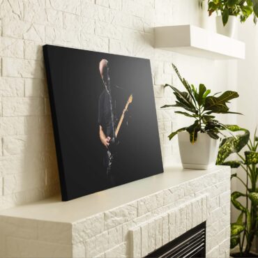 David Gilmour Performing Pink Floyd Canvas David Gilmour Performing Pink Floyd Canvas