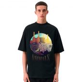 Dog Pig Sheep Animals Art Front Shirt Man Black 1 - OtherBrick