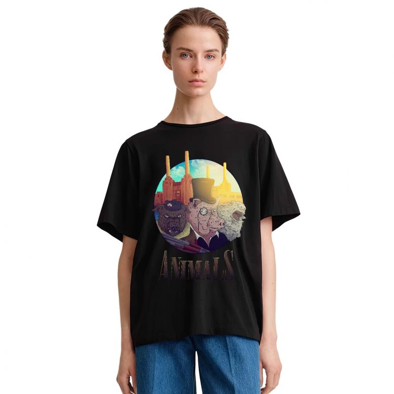 Dog Pig Sheep Animals Art Shirt