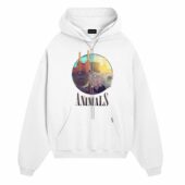 Dog Pig Sheep Animals Front Hoodie White - OtherBrick