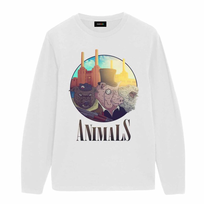 Dog Pig Sheep Animals Pink Floyd Shirt Dog Pig Sheep Animals Pink Floyd Shirt