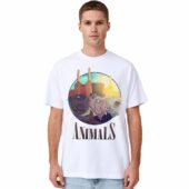 Dog Pig Sheep Animals Front Man Shirt White - OtherBrick