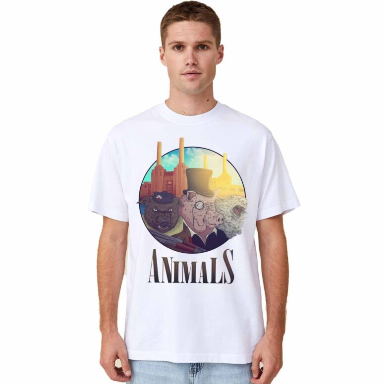 Dog Pig Sheep Animals Pink Floyd Shirt Dog Pig Sheep Animals Pink Floyd Shirt
