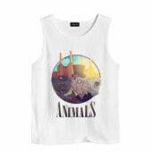 Dog Pig Sheep Animals Front Tank White - OtherBrick