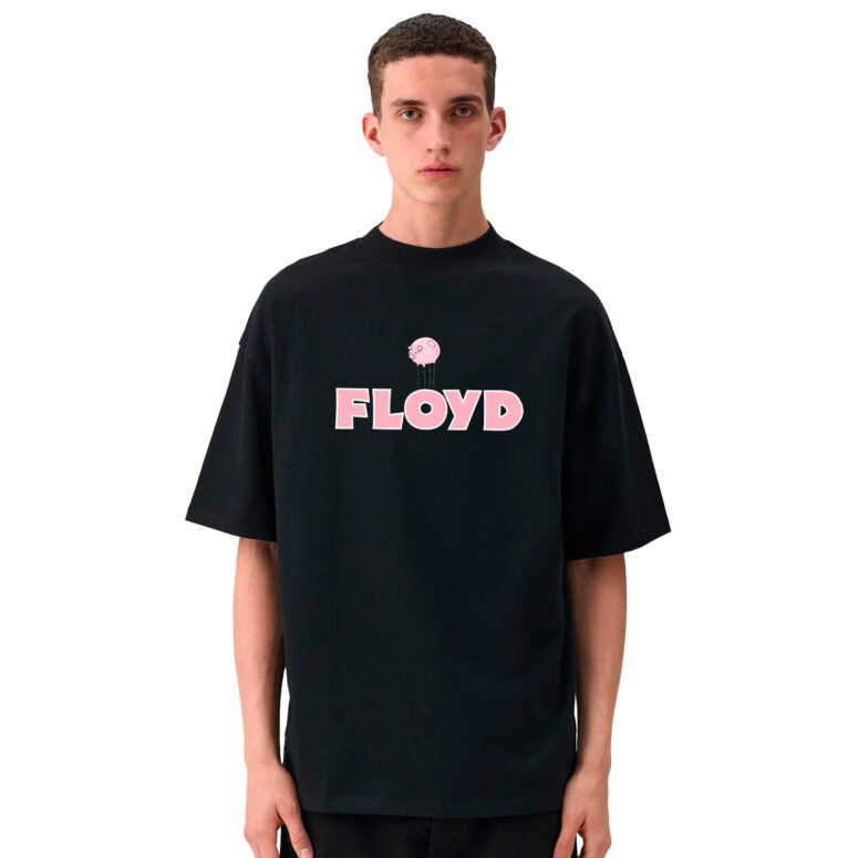 Floyd in Pink Pig Animals Shirt