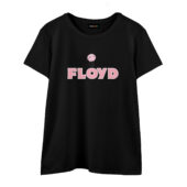 Floyd In Pink Front Wtee Black - OtherBrick