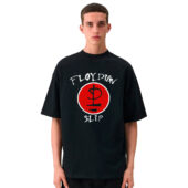Floydian Slip Pink Floyd Front Shirt Man Black - OtherBrick