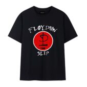 Floydian Slip Pink Floyd Front Tshirt Black - OtherBrick