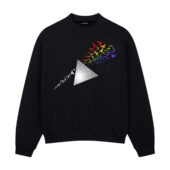 Flying Bird Dark Side Of The Moon Front Sweatshirt Black - OtherBrick